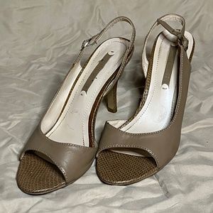 Bankhead Slingback Peeptoe Sandals